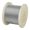 VEVOR 1/8 Inch Wire Rope, 500 ft Length, 316 Stainless Steel Wire Cable with Cutter, 1760 lbs Breaking Strength, 1 x 19 Strands Construction, Steel Cable for Deck Railing System, Garden Trellis