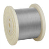 VEVOR 1/8 Inch Wire Rope, 500 ft Length, 316 Stainless Steel Wire Cable with Cutter, 1760 lbs Breaking Strength, 1 x 19 Strands Construction, Steel Cable for Deck Railing System, Garden Trellis