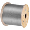 T316 1x19 Stainless Steel Cable 1/8" Cable Rail Wire Rope Aircraft Cable 984FT