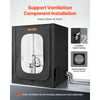 VEVOR 3D Printer Enclosure, Dustproof Waterproof Large Oxford Cloth 3D Printer Tent, Constant Temperature Protective Case with LED Lighting, Compatible with Creality/ELEGOO/Anycubic Popular Models