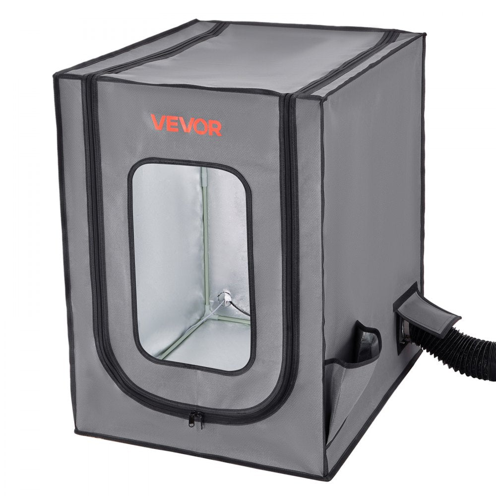 VEVOR 3D Printer Enclosure with Ventilation, Dustproof Waterproof Oxford Cloth Resin 3D Printer Tent, Constant Temperature Protective Case with LED, Compatible with Photon Mono/Mars 3, FDM/LCD Printer