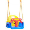 VEVOR 3-in-1 Toddler Swing Seat, 200 lbs Weight Capacity Baby Swing Seat, with Adjustable Ropes and Snap Hooks, Snug & Secure Detachable Infants to Teens Kids Swing Seat, for Outdoor and Indoor