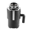 VEVOR Food Waste Garbage Disposal, 3/4HP 1500RPM AC Motor, Continuous Feed Kitchen Sink Garbage Disposer, 3-Bolt Mount Food Waste Grinding System with Splash Guard & Power Cord for Kitchens