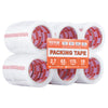 VEVOR Clear Packing Tape, 3 inches Core, 18 Rolls 1.88 Inches x 65 Yards Packing Tape, 2.7 Mil Thick, Heavy Duty Packaging Tape Designed for Moving, Storage and Packing, Shipping and Mailing, Office