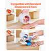 VEVOR Clear Packing Tape, 3 inches Core, 24 Rolls 3 Inches x 65 Yards Packing Tape, 2.7 Mil Thick, Heavy Duty Packaging Tape Designed for Moving, Storage and Packing, Shipping and Mailing, Office