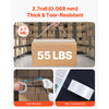 VEVOR Clear Packing Tape, 3 inches Core, 6 Rolls 1.88 Inches x 65 Yards Packing Tape with Dispenser, 2.7 Mil Heavy Duty Packaging Tape Designed for Moving, Storage and Packing, Shipping and Mailing