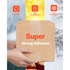 VEVOR Clear Packing Tape, 3 inches Core, 6 Rolls 3 Inches x 65 Yards Packing Tapes, 2.7 Mil Thick, Heavy Duty Packaging Tape Designed for Moving, Storage and Packing, Shipping and Mailing, Office