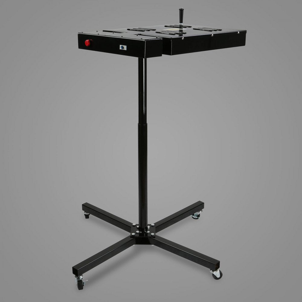 VEVOR 4 Color 1 Station Silk Screen Printing Press Printer With Adjustable Stand Flash Dryer