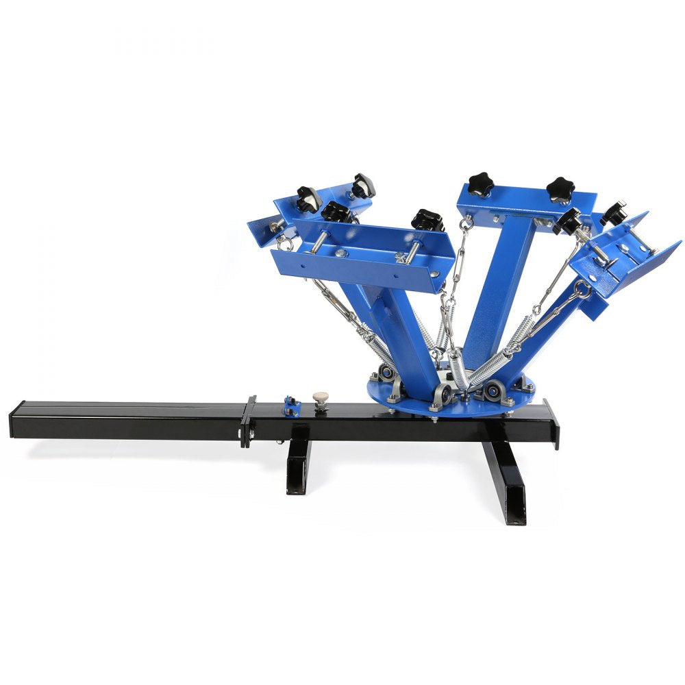 VEVOR 4 Color 1 Station Silk Screen Printing Press Printer Flash Dryer With Electrical Heating