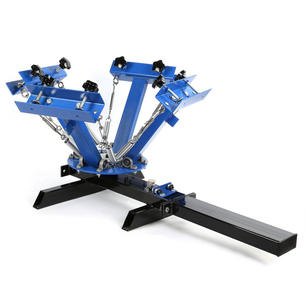 VEVOR 4 Color 1 Station Silk Screen Printing Press Printer Flash Dryer With Electrical Heating