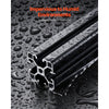 VEVOR 4PCS 39.4 in (1000mm) T Slot 4040 Aluminum Extrusion Profile, European Standard Anodized Linear Rail, High-Strength Extruded Aluminum Rail for 3D Printer, CNC Machine DIY, Laser Engraving, Black