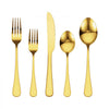 VEVOR 60-Piece Gold Silverware Set, Food-Grade Stainless Steel Flatware Utensils for 12, Mirror Finished Cutlery Set, Dishwasher Safe Eating Tableware for Kitchen Home, Include Knife Fork Spoon