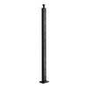 VEVOR 4-Pack Cable Railing Post, 36x2x2 In Horizontal-Hole Deck Railing Post with Pre-Drilled Holes, Stainless Steel Cable Rail Post with Horizontal and Curved Bracket, Black, 4JZLGZXHS914MY65M001V0
