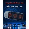 VEVOR 4 Channel Car Audio Amplifier 2 Ohm Stable Bridgeable Class A/B Full Range Amp Max Power 4 x 200W @ 4 Ohm / 4 x 400W @ 2 Ohm for Car SUV Truck Off-Road