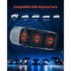VEVOR 4 Channel Car Audio Amplifier 2 Ohm Stable Bridgeable Class D Full Range Amp Max Power 4 x 272W @ 4 Ohm / 4 x 400W @ 2 Ohm for Car SUV Truck Off-Road