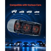 VEVOR 4 Channel Car Audio Amplifier 2 Ohm Stable Bridgeable Class D Full Range Amp Max Power 4 x 110W @ 4 Ohm / 4 x 160W @ 2 Ohm for Car SUV Truck Off-Road