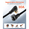 VEVOR Welder Extension Cord, 30 Amp 50 ft, Extension Cord for Portable Welders, NEMA 6-50P, 10/3 AWG, 250V, 7500W Heavy Duty Pure Copper Welder Cable, for Outdoor MIG TIG Plasma, STW Weather-proof