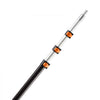 VEVOR Telescopic Extension Pole, 3.8-12 FT Multi-Purpose Extendable Pole, Sturdy Aluminum Alloy Paint Pole Extension with Flip-Lock Design, High Reach Roller Stick for Painting, Dusting and Cleaning