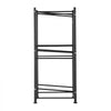 VEVOR 3 Tiers Water Jug Holder, 5 Gallon Water Bottle Holder, Single Row Water Bottle Rack for 3 Bottles, Heavy Duty Water Jug Rack for Kitchen, Office, Living Room, Black