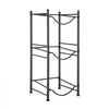 VEVOR 3 Tiers Water Jug Holder, 5 Gallon Water Bottle Holder, Single Row Water Bottle Rack for 3 Bottles, Heavy Duty Water Jug Rack for Kitchen, Office, Living Room, Black