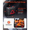 VEVOR 5T Electric Hydraulic Car Jack with Built-in Air Pump & Impact Wrench, Remote Control Floor Lift Jack, 6.1-17.7 in Lifting Height, Portable Tire Change Tool Inflator Pump for SUV Sedan Pickup