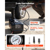 VEVOR Electric Car Jack, 5 Ton Hydraulic Jack Lift with Built-in Air Pump, 12V Car Lift Floor Jack, 6.1-17.7 in Lift Height, Portable Tire Change Tool Inflator Pump with LED Light for SUV Sedan Pickup
