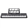 VEVOR 61 Key Digital Keyboard Piano, 200 Tones 200 Rhythms, Electric Portable Piano Keyboard Kit with 60 Demo Songs Built-In Dual Speakers Headphones, Piano Stickers for Beginners Learning