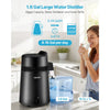VEVOR Water Distiller, 6L 1.6 Gallon Larger Pure Water Purifier Filter For Home Table Countertop, 900W Plastic Distilled Maker, Stainless Steel Interior Drinking Machine to Make Clean Waters, Black