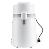 VEVOR Water Distiller, 6L 1.6 Gallon Larger Pure Water Purifier Filter For Home Table Countertop, 900W Plastic Distilled Maker, Stainless Steel Interior Drinking Machine to Make Clean Waters, White