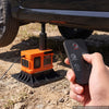 VEVOR 6 Ton Electric Hydraulic Car Jack with Air Wrench & Remote Control, 12V Car Lift Floor Jack with LED Light, 6.5‑18.1 in Lift Height, All-Terrain Portable Tire Change Tool for SUV Sedan Pickup