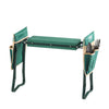 VEVOR Garden Kneeler and Seat, 6 in Wide Kneeling Pad, Heavy Duty Garden Kneeling Stool, Folding Garden Seat with 2 Tool Bags, Relieve Knee & Back Pain, Portable Garden Bench for Women Grandparents