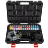 VEVOR Hydraulic Hose Crimper Hydra-Krimp 71500, Manual AC Hose Crimper Kit Air Conditioning Repair Handheld, Hydraulic Hose Crimping Tool with 7 Die Set for Barbed and Beaded Hose Fittings