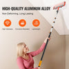 VEVOR Telescoping Pole, 7 to 30 FT Pole, Extension Multi-Purpose Pole, Sturdy Aluminum Alloy Paint Extendable Pole with Flip-Lock Design, Telescopic Pole for Painting, Dusting and Cleaning