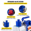 VEVOR Vacuum Pump 7 CFM 1/2 HP Single Stage Air Conditioning Vacuum Pump for R12 R22 R134a R410a Systems 110V 5PA Ultimate Vacuum Refrigerant HVAC Tool for Automobile Reparation Vacuum Evacuation