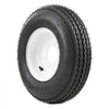 VEVOR 2-Pack Trailer Tire Rim Assembly 4.80-8 with 5 Lug on 4.5 in PCD, 6 Ply Load Range C Trailer Tire on 8" White Rims, 2.8 in Center Bore, Max Load 760LBS 90PSI for Utility/Boat/Camper Trailers