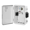 VEVOR Outdoor Electrical Box, ABS, Waterproof Electrical Junction Box with Thermostat and Fan, Mounting Plate, Cable Grommets, Ventilated Plastic Enclosure, 14.2 x 10.8 x 5.9 in, IP65 for Indoor/Outdoor