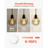 VEVOR 6 Pack Edison Bulbs LED, ST19 Vintage Edison Light Bulbs, 7W Dimmable 800 Lumens, 2700K Warm White, E26 Base LED Filament Bulb, Antique Glass Style for Home, Bedroom, Office, Farmhouse