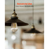 VEVOR 6 Pack Edison Bulbs LED, ST19 Vintage Edison Light Bulbs, 7W Dimmable 800 Lumens, 2700K Warm White, E26 Base LED Filament Bulb, Antique Glass Style for Home, Bedroom, Office, Farmhouse