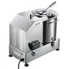 VEVOR Food Processor 12.7qt 12L Commercial Electric Vegetable Chopper 2000W, for Vegetables Fruit Grains Nuts, Food-Grade Stainless Steel Bowl, 110V Cutter with S-Shaped Blade, Variable Speed Dial