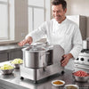 VEVOR Food Processor 6.3 qt 6 L Commercial Electric Vegetable Chopper 1800W, for Vegetables Fruit Grains Nuts, Food-Grade Stainless Steel Bowl, 110V Cutter with S-Shaped Blade, Variable Speed Dial