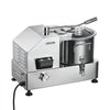 VEVOR Food Processor 6.3 qt 6 L Commercial Electric Vegetable Chopper 1800W, for Vegetables Fruit Grains Nuts, Food-Grade Stainless Steel Bowl, 110V Cutter with S-Shaped Blade, Variable Speed Dial