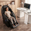 VEVOR Massage Chair, 4D Zero-Gravity Full Body Massage Chair with Extendable Footrest, Automatic Modes, Airbags, Waist & Leg Heating, Bluetooth Speaker, Touchscreen Control, for Home and Office Use