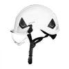 VEVOR Industrial Safety Helmet, ANSI/ISEA Z89.1 Approved ABS Hard Hat with Visor & 6-Point Ratchet Suspension, Adjustable Vented Hardhat for Men & Women, for Outdoor and Indoor Construction Workwear