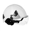 VEVOR Industrial Safety Helmet, ANSI/ISEA Z89.1 Approved ABS Hard Hat with Visor & 6-Point Ratchet Suspension, Adjustable Vented Hardhat for Men & Women, for Outdoor and Indoor Construction Workwear