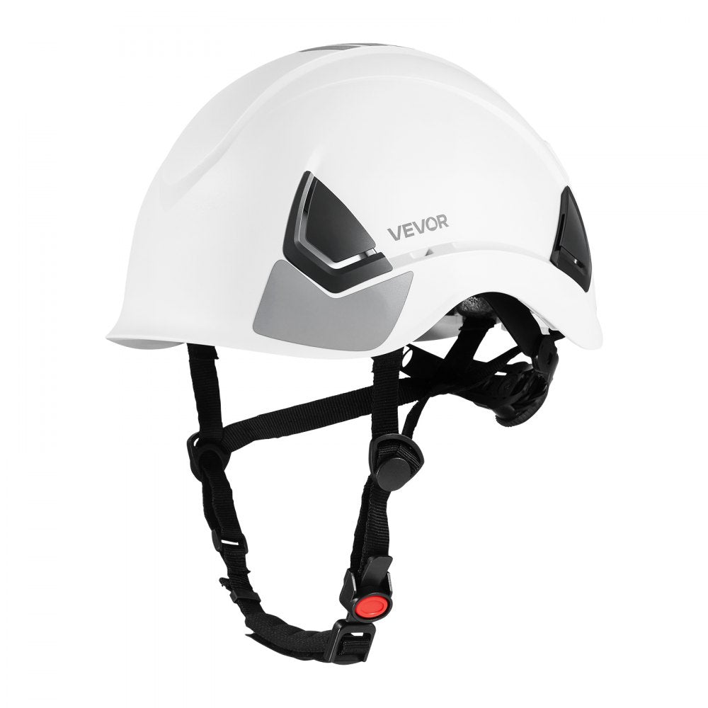 VEVOR Industrial Safety Helmet, ANSI/ISEA Z89.1 Approved ABS Safety Hard Hat with 6-Point Ratchet Suspension, Adjustable Vented Hardhat for Men Women Adults, for Outdoor Indoor Construction Workwear