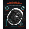 VEVOR Construction Safety Helmet, ANSI/ISEA Z89.1 Approved ABS Safety Hard Hat with 6-Point Ratchet Suspension, Adjustable Vented Hardhat for Men Women Adults, for Outdoor Indoor Industrial Workwear
