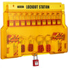 VEVOR 58 PCS Lockout Tagout Kits, Electrical Safety Loto Kit Includes Padlocks, Lockout Station, Hasp, Tags & Zip Ties, Lockout Tagout Safety Tools for Industrial, Electric Power, Machinery