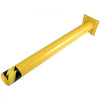 VEVOR Safety Bollard Safety Barrier Bollard 4-1/2" OD 36" Height Yellow Powder Coat Pipe Steel Safety Barrier with 4 Free Anchor Bolts for Traffic-Sensitive Area