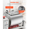 VEVOR Meat Tumbler Marinator, 10L Vacuum Tumbler Marinating Machine with Automatic Bidirectional Rotation, Stainless Steel Vacuum Curing Machine for Chicken Steak Pork, Home & Commercial Use