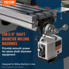 VEVOR X-Axis Power Feed for Milling Machine, 150 in-lb Torque, 0-200RPM Adjustable Rotate Speed 120V Power Table Feed Mill Feeder, for Bridgeport Some Knee Type Mills with a 5/8" End Shaft Diameter